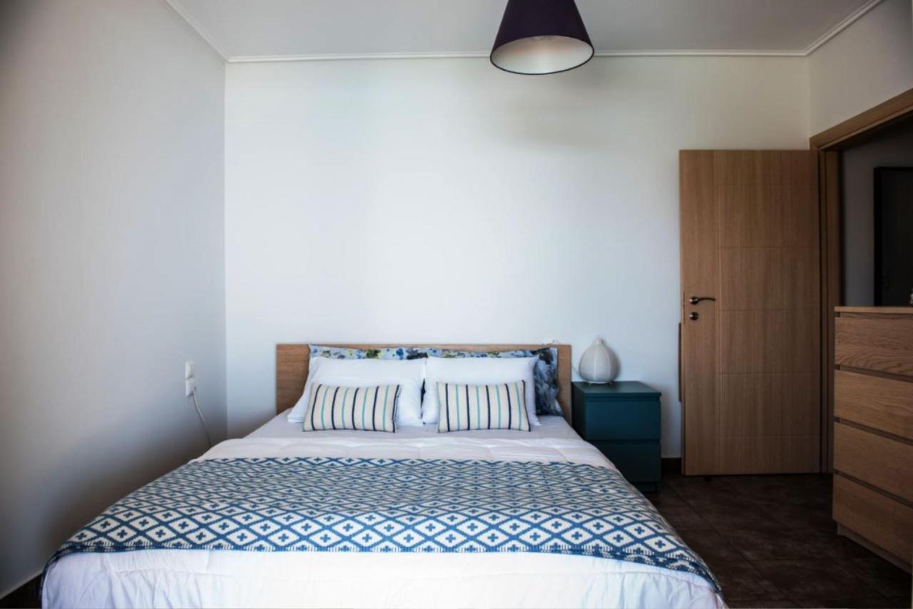 Apollo Romantic Sea View Villa Киверион Экстерьер фото